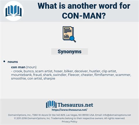 conman synonym